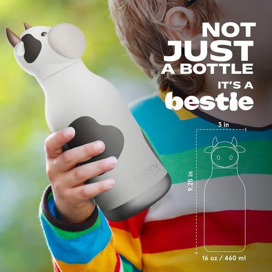Μπουκάλι Θερμός Asobu Bestie Cow 460ml image 5