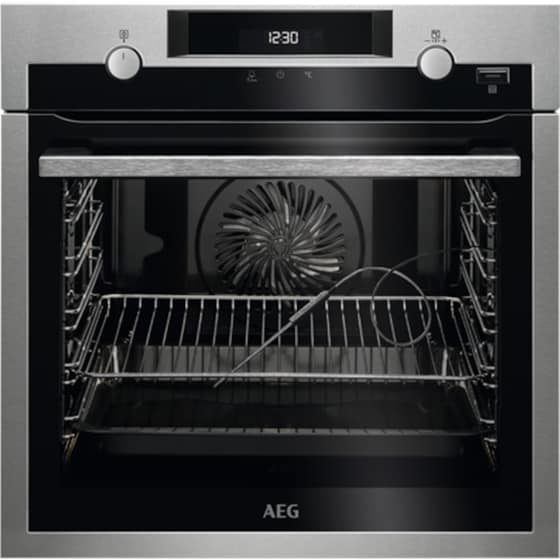 Εντοιχιζόμενος Φούρνος Άνω Πάγκου AEG BPE556320M 71 Lt Inox image 0