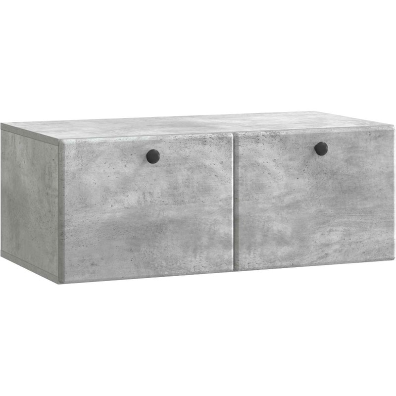 Επιτοίχιο Έπιπλο Τηλεόρασης VidaXL 78.5x41x30 cm - Μαύρο