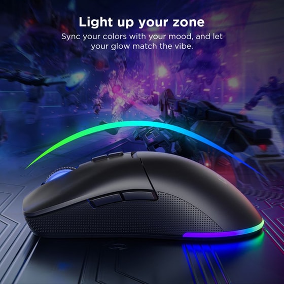 Lenovo Legion M220 Wireless RGB Gaming Ασύρματο Ποντίκι - Nebula Purple image 1