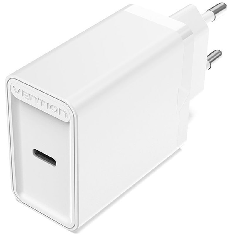 VENTION Φορτιστής Πρίζας Vention FAIW0‑EU USB-C 30 W - Λευκό