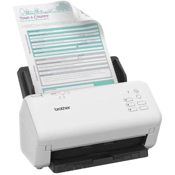 Brother ADS-4300N Sheetfed Σαρωτής Εγγράφων Desktop image 3