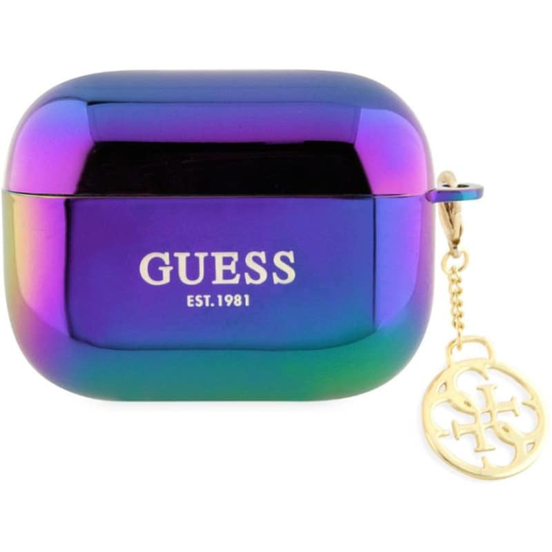 Θήκη Ακουστικών Guess4G Charmγια Apple AirPods Pro - Silver
