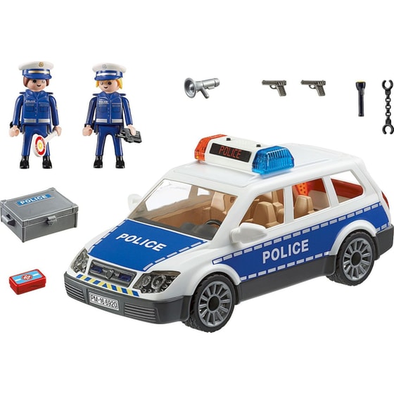 PLAYMOBIL® City Action Περιπολικό Όχημα με Φάρο και Σειρήνα (6920) image 1