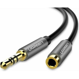 Ugreen Καλώδιο 35mm Male - 35mm Female 3m (10595) - Μαύρο