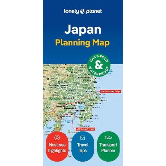 Lonely Planet Japan Planning Map image 0