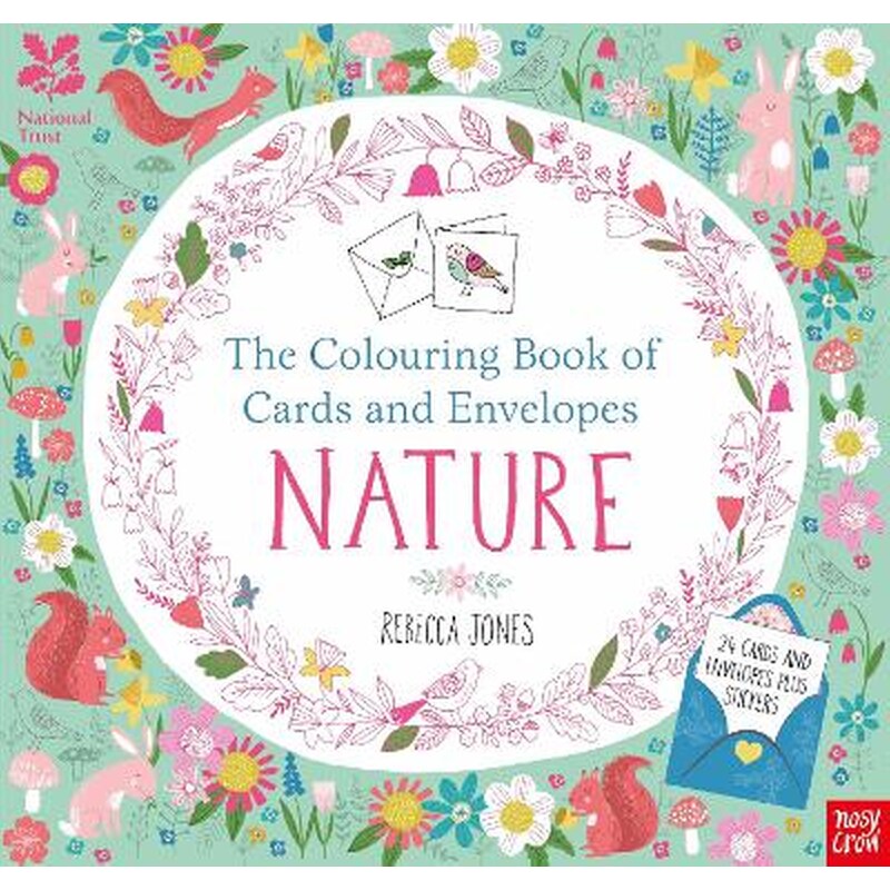 National Trust: The Colouring Book of Cards and Envelopes - Nature