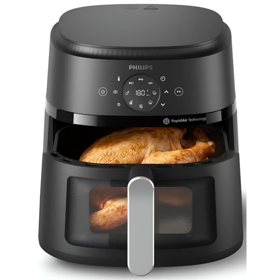 PHILIPS NA231/00 2000 Series με Αποσπώμενο Κάδο 1700 W 6.2 L Μαύρο Φριτέζα Αέρος image 3