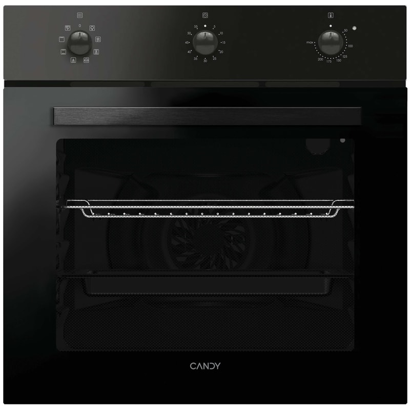 CANDY Idea FMICIDC N602/CA 65 L Μαύρο Εντοιχιζόμενος Φούρνος Άνω Πάγκου
