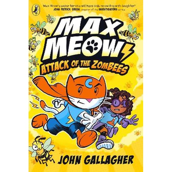 Max Meow Book 5: Attack of the ZomBEES image 0