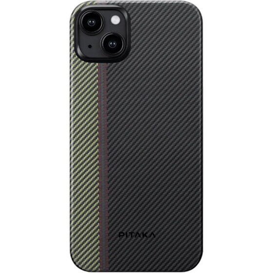 Θήκη Apple iPhone 15 Plus - Pitaka Fusion Weaving Magez Case Magsafe - Πολύχρωμο image 0