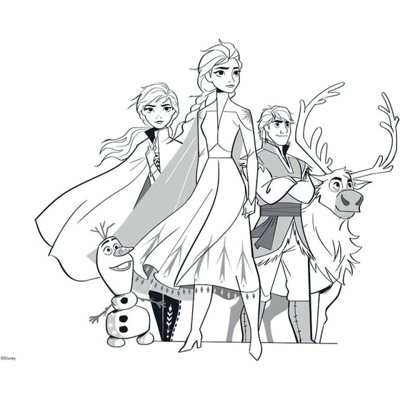 Σετ Ζωγραφικής Διακάκης Frozen 2 image 2