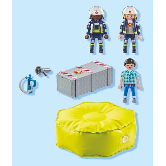 PLAYMOBIL® Action Heroes Πυροσβέστες με στρώμα διάσωσης (71465) image 5