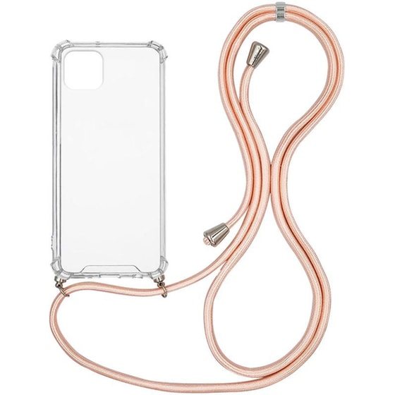 Θήκη Apple iPhone 11 Pro Max - Sonique με Κορδόνι Armor Clear - Ροζ image 0