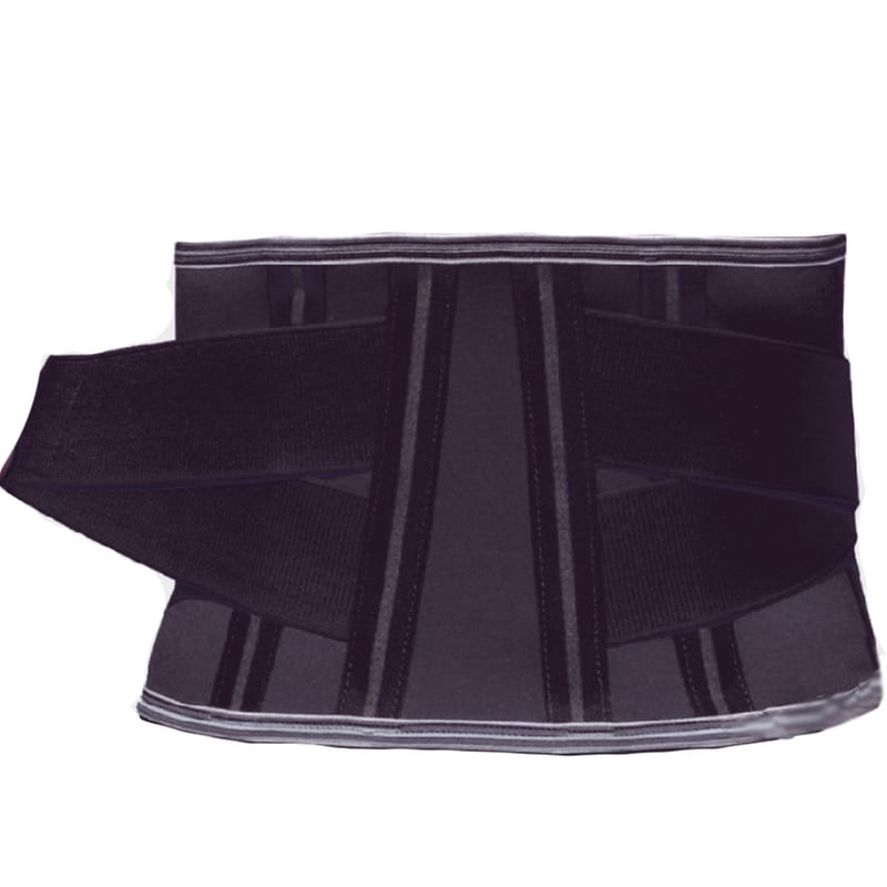 ANATOMIC HELP Ζώνη Μέσης Anatomichelp Gold 30cm 2044 Δετή Large - Μαύρη
