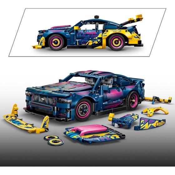 LEGO® Technic Γκαράζ Προσαρμογής Αυτοκίνητο Ford Mustang GT (42236) image 14