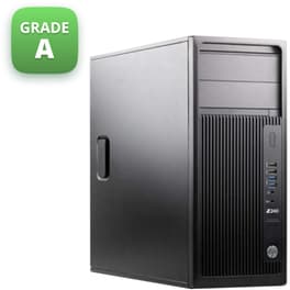 Refurbished Desktop HP Workstation Z240 Mini Tower (Xeon E3-1245 v5/8GB/256GB SSD/HD Graphics P530/Win10Home) | Grade A