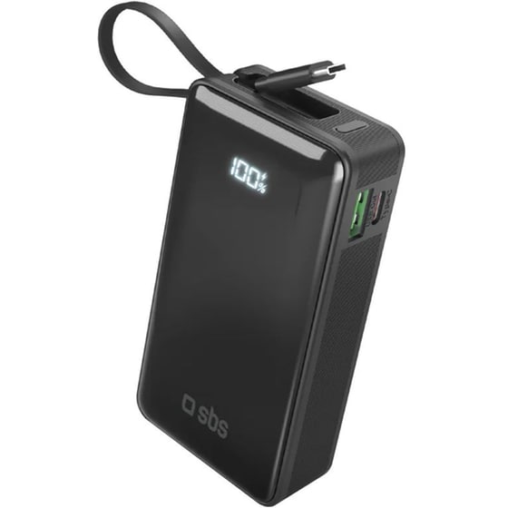 PowerBank SBS 10000mAh 22.5W - Black image 0