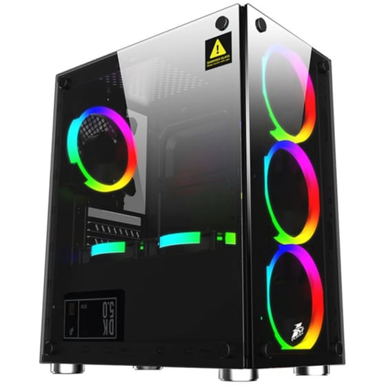 Desktop Vengeance Phantom V53 (Ryzen 5-5500/16GB/512GB SSD/Radeon RX 6400/FreeDOS) image 1