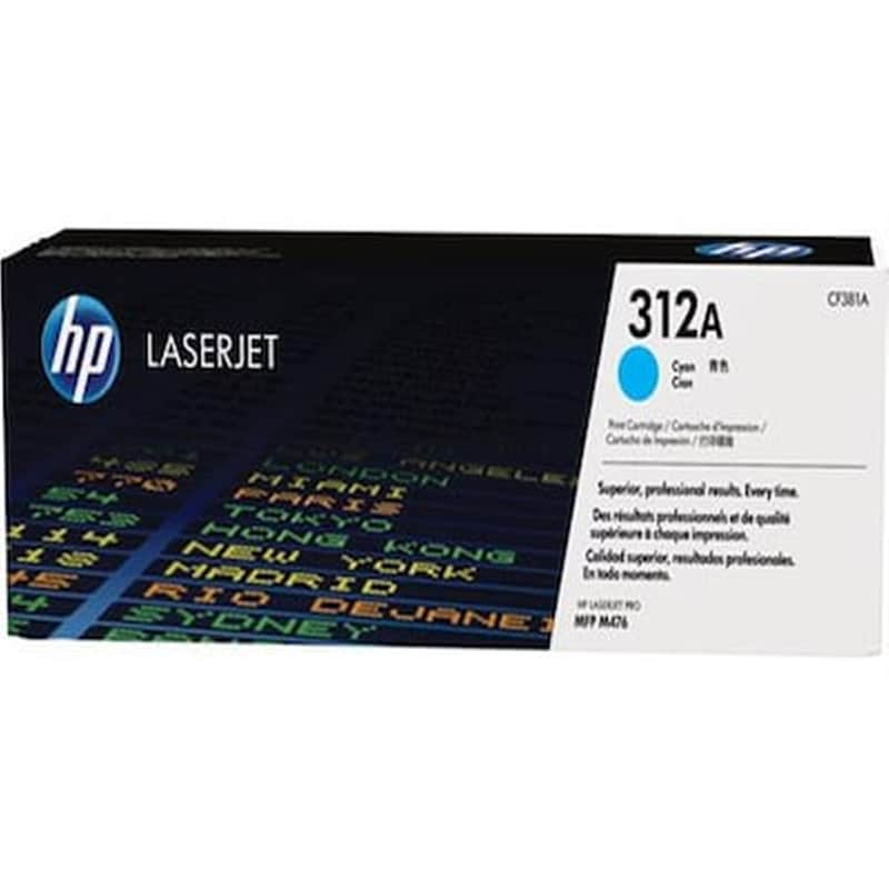 HP Hp 312a Lj Pro Mfp M476 Toner Cyan (2.7k) (hpcf381a)