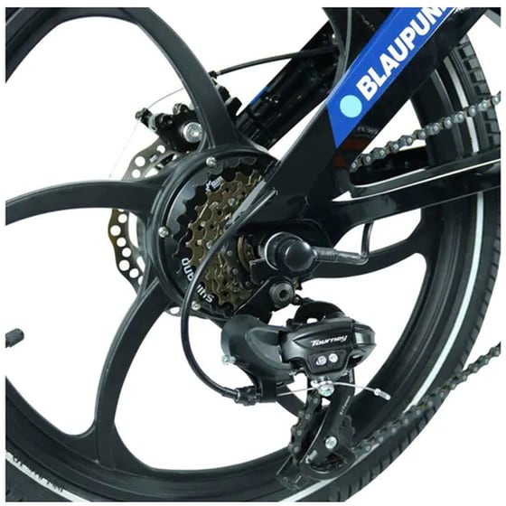 Ηλεκτρικό Ποδήλατο Blaupunkt Fiete 500 - Μπλε image 5