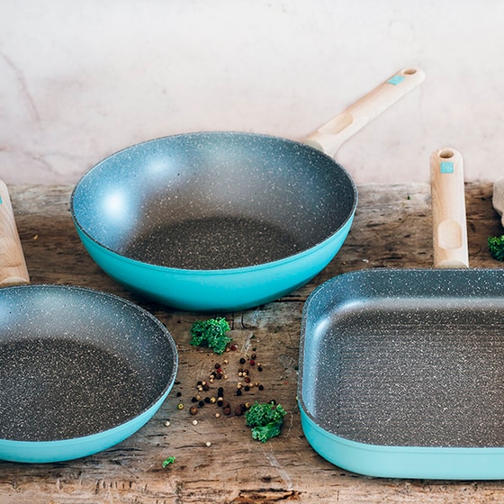 BRA A122231 NORDIC WOK 28 cm Αντικολλητικό Τηγάνι Wok από Αλουμίνιο image 4