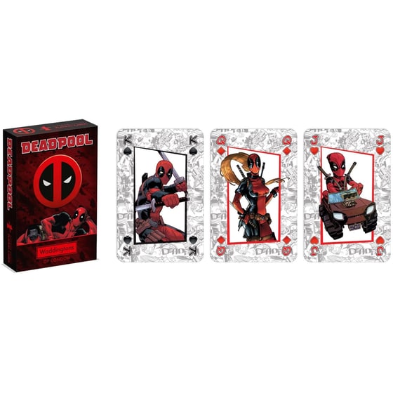 Τράπουλα Deadpool Waddingtons Number 1 Playing Cards image 4
