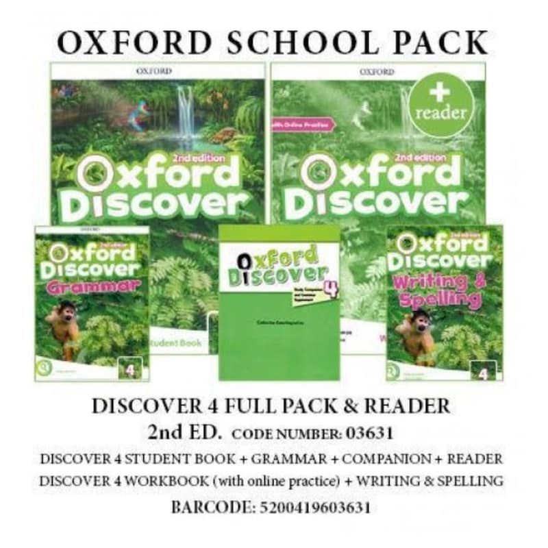 Oxford Discover 4: Full Pack Full Pack + Reader -03631