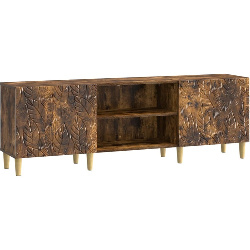 Έπιπλο Τηλεόρασης VidaXL 150x31x50 cm - Καπνισμένο Ξύλο Δρυός