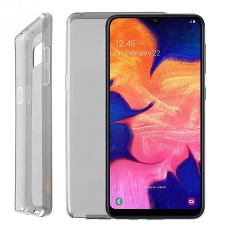Θήκη Samsung Galaxy S10 - Idol 1991 Air Slim TPU - Διάφανo Γκρι IDOL 1991