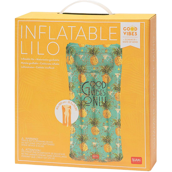 Στρώμα Θαλάσσης Legami Ανανάς 180 cm - Πράσινο image 3