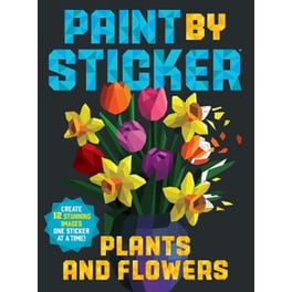 Paint by Sticker: Plants and Flowers