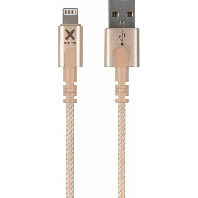 XTORM Xtorm Braided USB to Lightning Cable 1m - Χρυσό