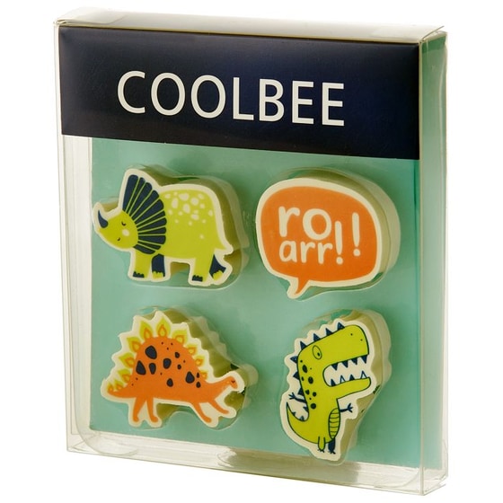 Γόμες Coolbee Dinosaur (4 Τεμάχια) image 1