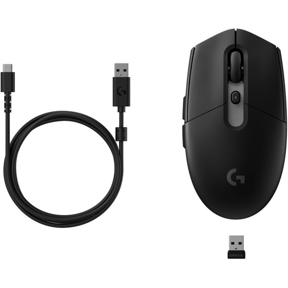 Logitech G305 X Lightspeed Gaming Ασύρματο Ποντίκι - Black image 8