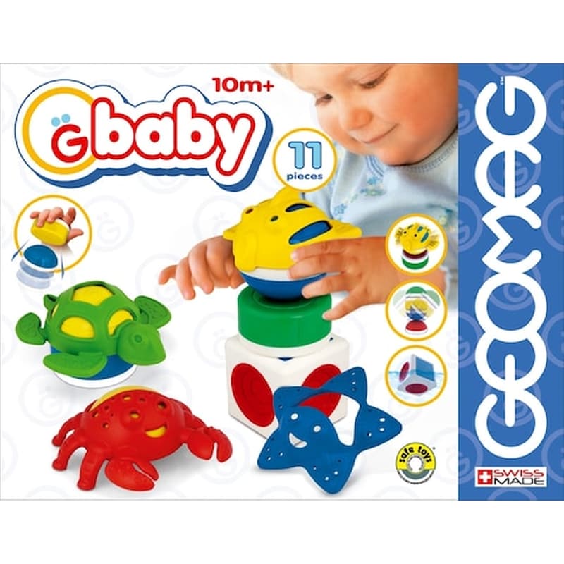 Geomag Σετ Κατασκευής Με Μαγνήτες Βαβυ Sea 11 Κομμάτια