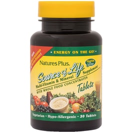 Nature's Plus Source Of Life Multi-Vitamin και Mineral - 90 ταμπλέτες