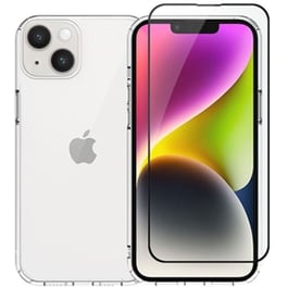 Θήκη + Προστατευτικό οθόνηςApple iPhone 15 Plus - Vivid Set TPU Case + Tempered Glass - Black