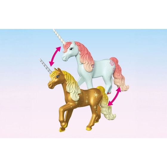 PLAYMOBIL®&nbsp; Magic Νεραϊδόσπιτο και Μονόκερος (71838) image 6