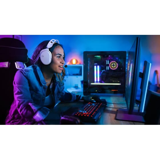 JVC GG-01 Gaming Ενσύρματα Ακουστικά 3.5mm - Λευκά image 5