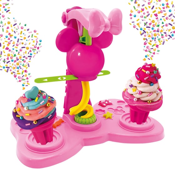 AS Σετ Παγωτοπλαστελίνα Disney Minnie Ice Cream Maker με 6 Βαζάκια και Εργαλεία image 4