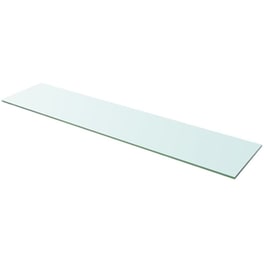 Ράφι Τοίχου VidaXL από Γυαλί 110x0.8x25 cm - Διάφανο