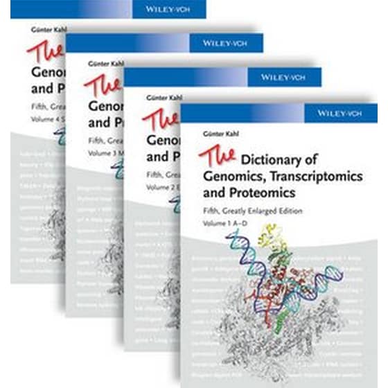 The Dictionary of Genomics, Transcriptomics and Proteomics image 0