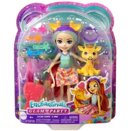 Κούκλα Mattel Enchantimals Glam Party - Καμηλοπάρδαλη (HNV29)