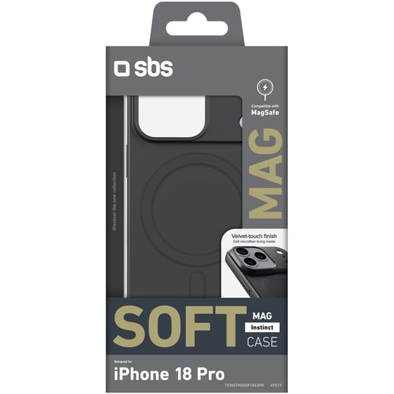 Θήκη Apple iPhone 18 Pro - SBS Instinct Mag - Black image 1