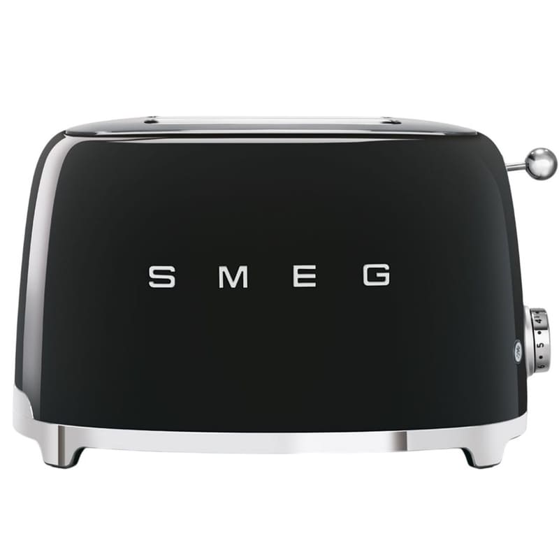 SMEG SΜΕG TSF01BLEU 2 Θέσεων Μαύρη Φρυγανιέρα