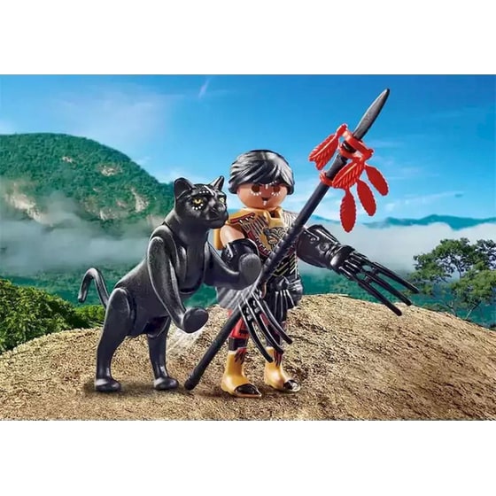 PLAYMOBIL® Special Plus Πολεμιστής με Μαύρο Πάνθηρα (70878) image 3