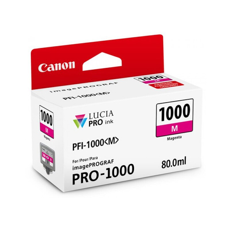 Μελάνι Canon PFI-1000M Ματζέντα - 0548C001