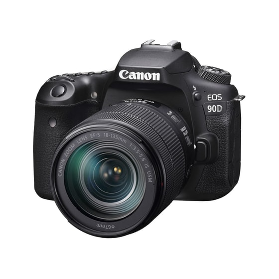 DSLR Canon EOS 90D EF 18-135S RUK/SEE - Μαύρο image 1