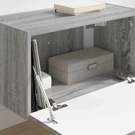 Έπιπλο Τηλεόρασης VidaXL Επιτοίχιο 60 x 31 x 29,5 cm - Γκρι Sonoma image 3